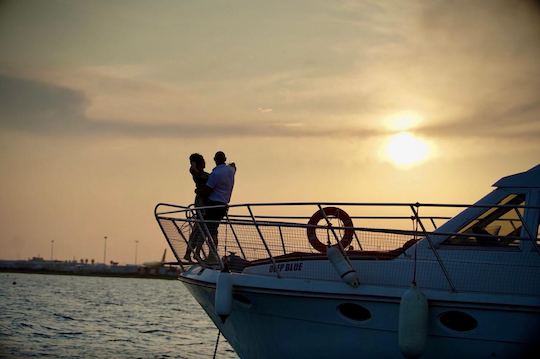 Private Sun Set Trip In Beautifull Larnaka Bay, Cyprus