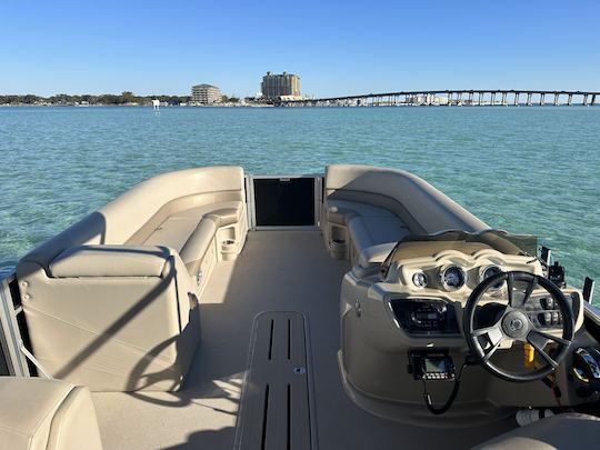 Excursões à Ilha do Caranguejo/avistamentos de golfinhos/cruzeiros ao pôr do sol em Destin, FL