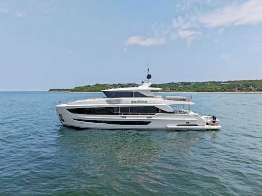 TOUT NOUVEAU méga-yacht de luxe Horizon Power de 90 pieds 