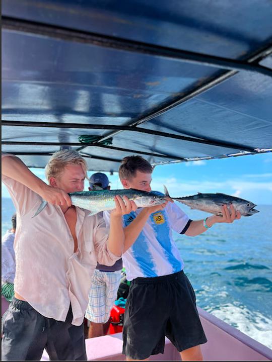 Paseos en barco a Panga en San Juan del Sur