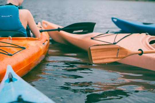 Canoagem em Port City, Sri Lanka