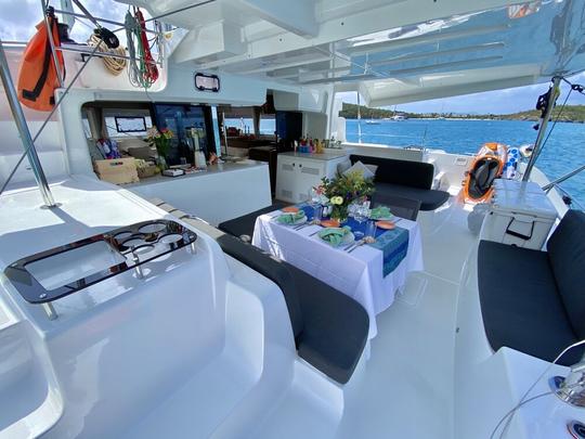 Vivez une aventure de luxe avec le catamaran Lagoon 46 Maryna