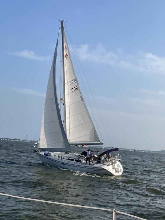 Private Sail Charter of NYC Skyline and Statue of Liberty