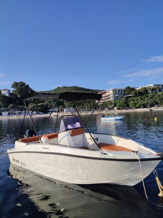 17ft Voyager Boat with 30hp Engine for Ionian Islands 