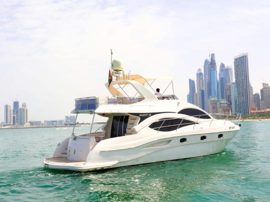 Charter Spacious 55' Yacht 3 bedroom up to 18 Guest in Dubai Marina