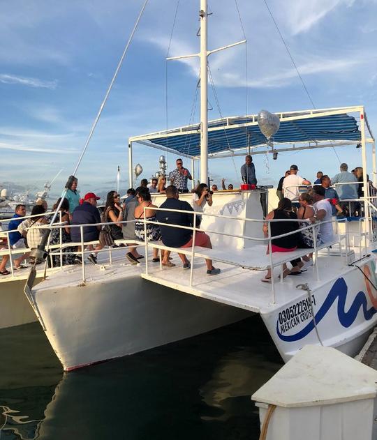 Catamaran in Cabo San Lucas Mexico. 