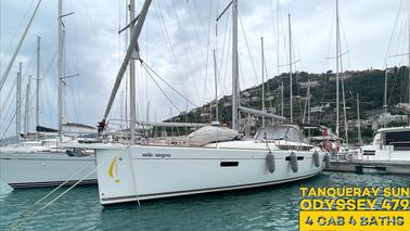 Jeanneau Sun Odyssey 479 para las Islas Eolias desde Capo D'Orlando Marina