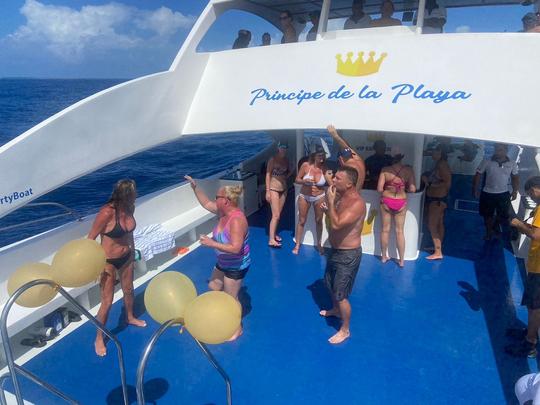 🛥🤩🔥 EXPÉRIENCE VIP EN CATAMARAN pour enterrement de vie de jeune fille Power in Sosua