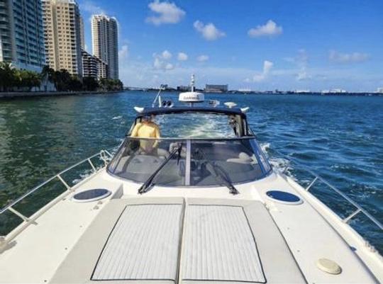 Enjoy Miami's Ocean Life; Night or Day aboard Sunseeker Yacht!