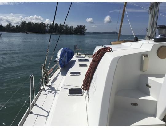 Comfy 45ft Catamaran in Raja Ampat, most magic place in South East Asia