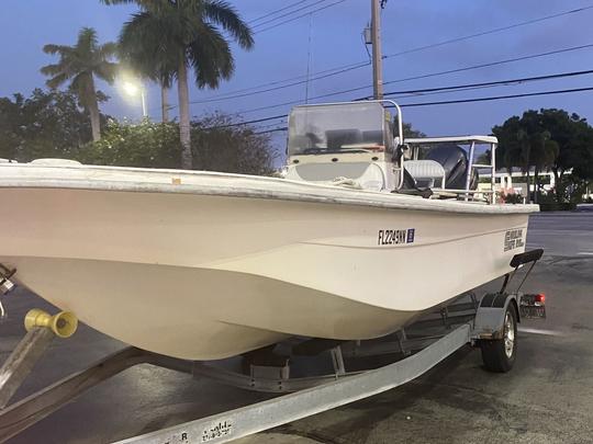 Cat Fishing Tour in the Everglades - 22ft Carolina Skiff