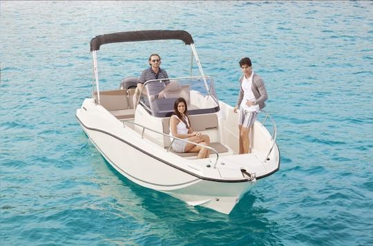 Explore the Zadar Archipelago with the Quicksilver Active 675 Open Boat!