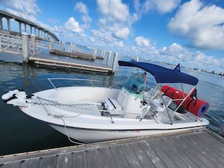 Clean, powerful and fun 19 foot offshore USCG Licensed captained boat