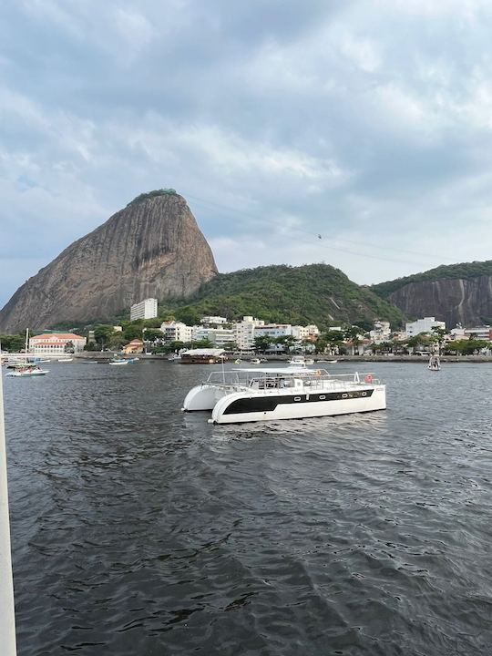 47ft Praia Catamaran Rental in Rio de Janeiro, Brazil 💎 w/ concierge