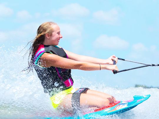 Captained Nautique Wake Sports Boat - Complete Equipment Included - Miami