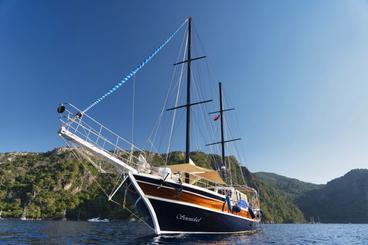 Crewed Charter Six Cabin Gulet, 12 Guests Capacity  