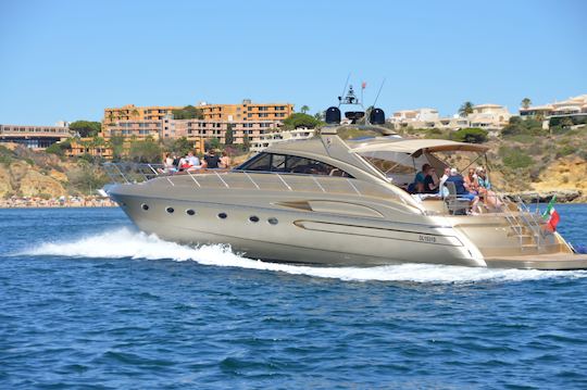 Princess V65 | Vilamoura marina | Skippered yacht charter