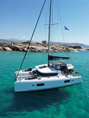 Lagoon 42 Artemis Cruising Catamaran Charter in Naxos, Greece