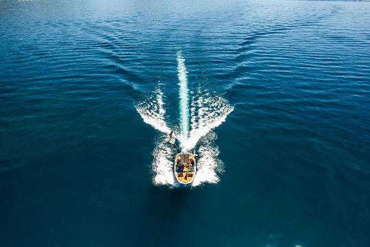 Bote Super Air Nautique Wakesurf en el lago Tahoe - 8 horas