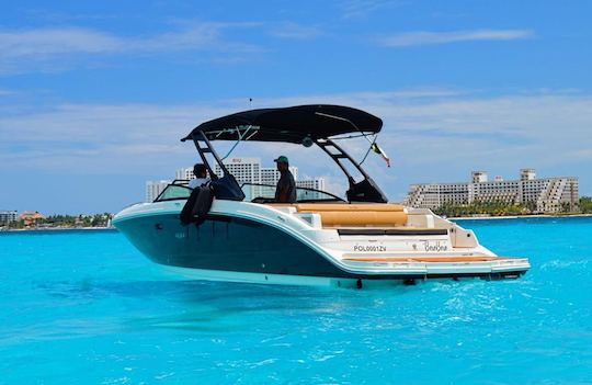  Divertido e acessível SEARAY SUNDECK de 27 pés em Cancún 