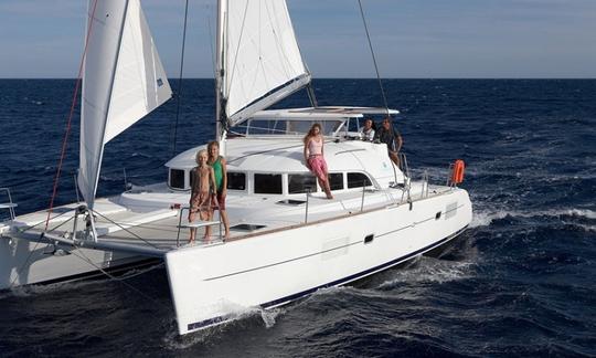 Lagoon 380 Catamaran Charter in Italy