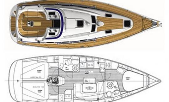 Iate à vela Bavaria 39 Cruiser com 3 cabines na Grécia