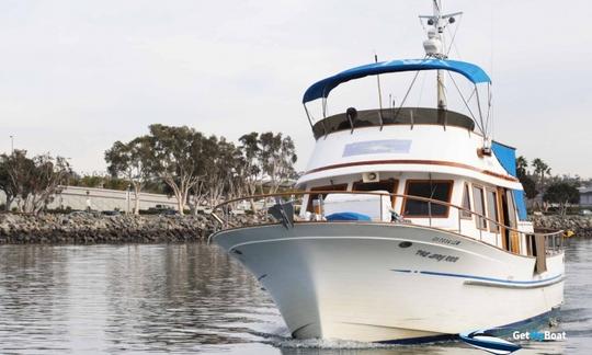 Charter 40' Trawler Hershine BellBuoy in San Diego, California