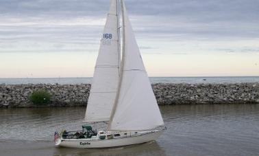 Frete Sailing Crusing Monohull de 41 pés em “White Lake” Michigan, EUA.