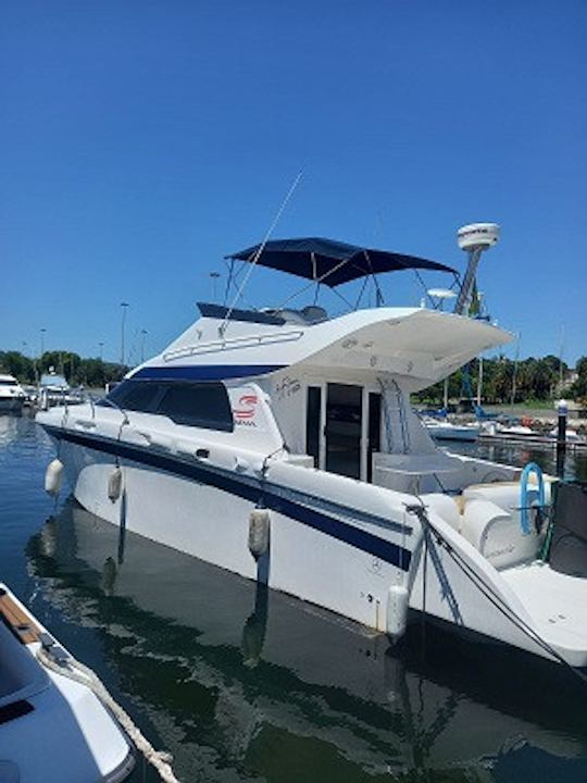 Location de yacht à moteur Baltimore-Senna de 42 pieds à Rio de Janeiro, Brésil