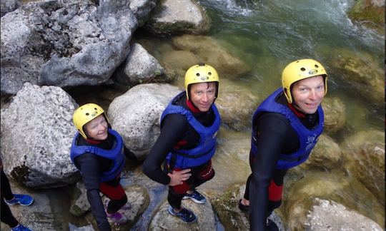 Canyoning on the River Cetina in Croatia