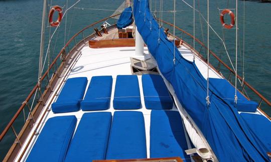 Take a Voyage aboard a 16 Person Turkish Gulet in Bodrum, Mugla