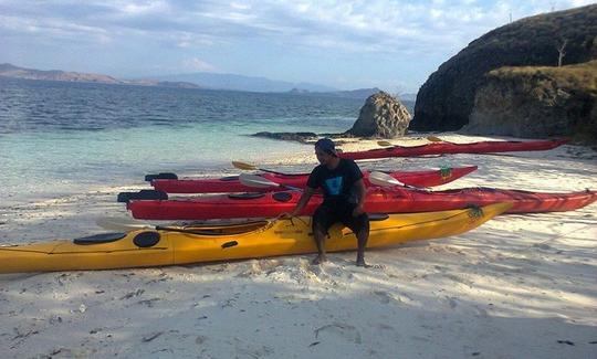 Excursions guidées en kayak dans le parc national de Komodo, Indonésie