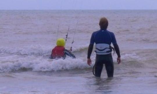 Curso de kitesurf de 1 día en Camber Sands