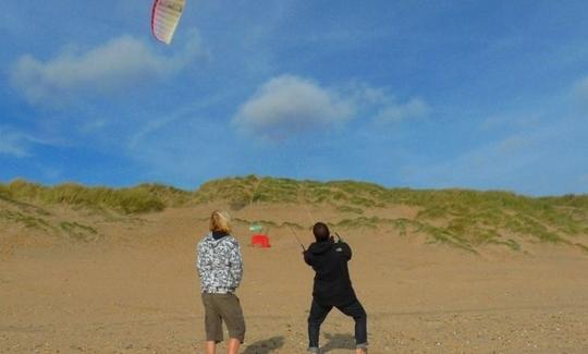 Curso de kitesurf de 1 día en Camber Sands