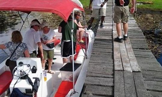 Passeio turístico de barco em Ambergris Caye, Corozal