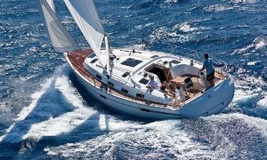 Aventura de vela perfeita em Barcelona, Espanha, em um iate Bavaria Cruiser