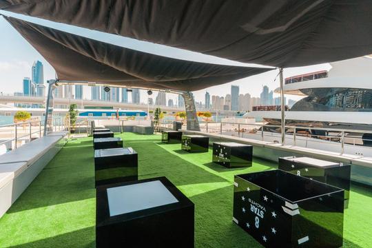 Luxury party Yacht 125ft capacity 90 guest in Dubai Marina