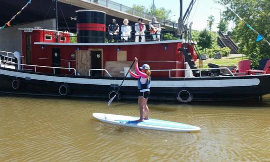 Alquiler de tablas de remo y clases de surf en Oakville