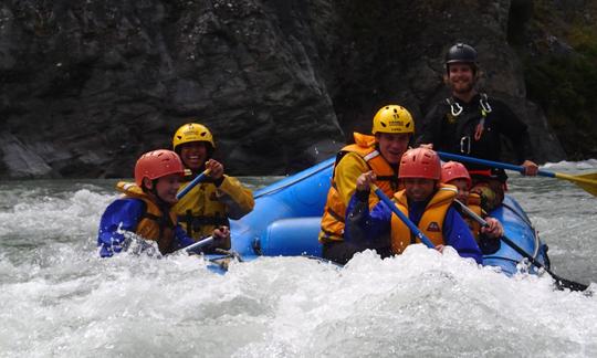 Aventuras familiares y viajes de rafting en Queenstown