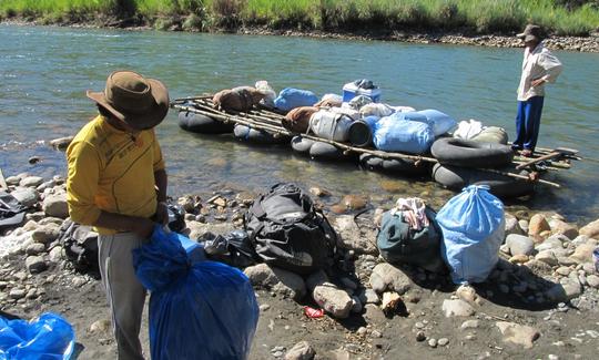 Guided Rafting Trip the Rio Tuichi on the Madidi National Park in La Paz