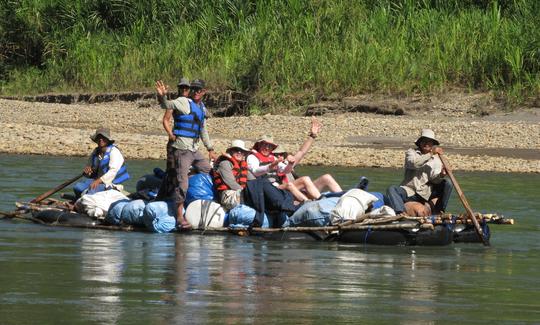 Guided Rafting Trip the Rio Tuichi on the Madidi National Park in La Paz