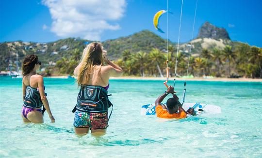 Kitesurf no Caribe