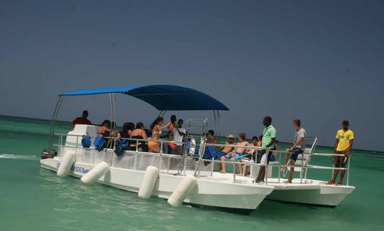 Explorez Bavaro - Punta Cana, République dominicaine avec un catamaran ponton