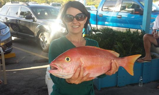 Fishing Charter on 40' Henriques Sportfish Boat in Islamorada, Florida