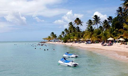 Alquiler de motos acuáticas en Western Tobago