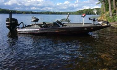 Aluguer de barcos Bass de 21 pés em Nobleboro, Maine