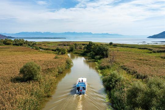 Excursion en bateau dans la nature sauvage du lac de Skadar