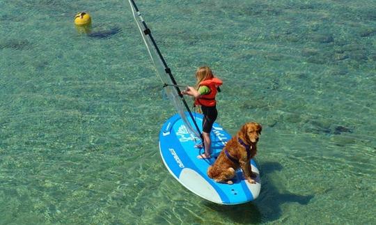 スペインのカルプでの子供向け航海アクティビティ