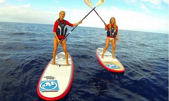 Leçon de stand up paddle à Adeje