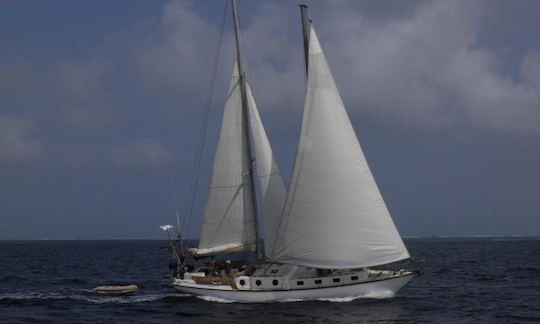 Crewed Sailing Charter on 50' Eole Sailboat in San Blas Islands, Panama